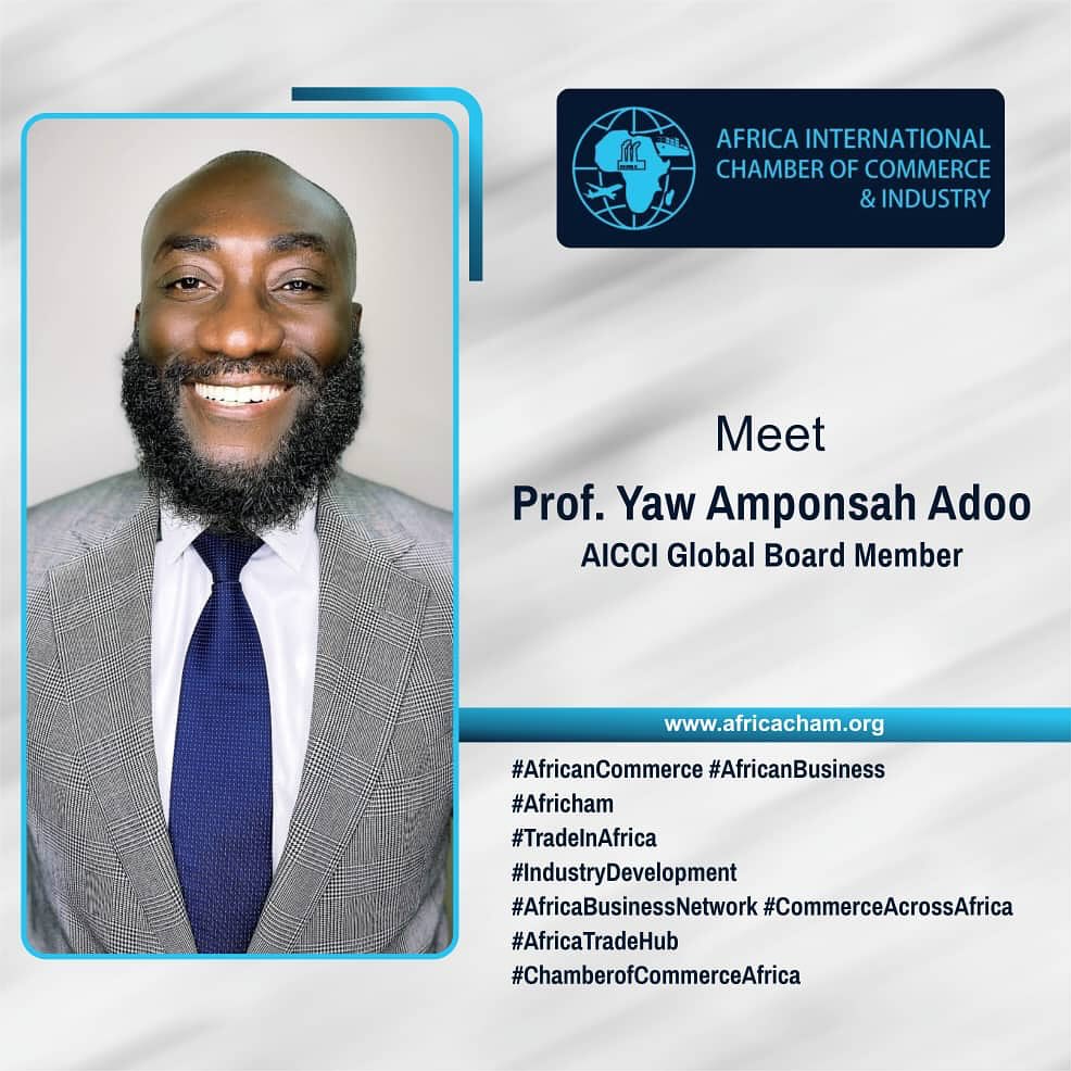 Prof. Yaw Amponsah Adoo - AICCI Global Board Member