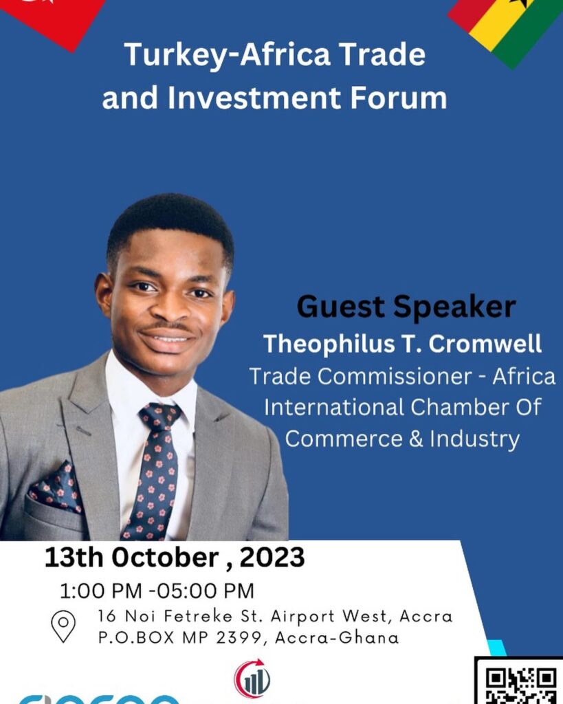 AICCI's Mr. Theophilus T. Cromwell to Speak at Türkiye-Africa Trade and Investment Forum