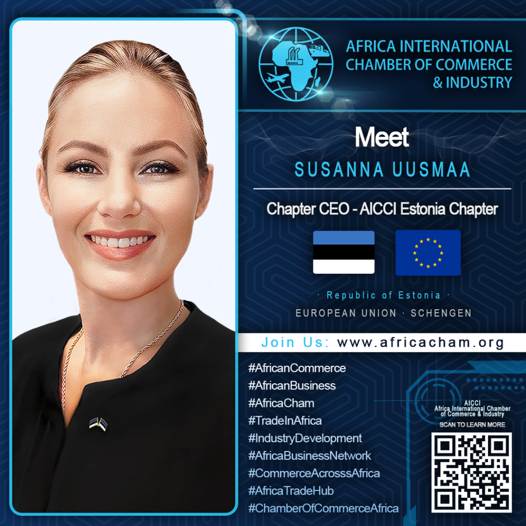 Susanna Uusmaa - Estonia Chapter CEO