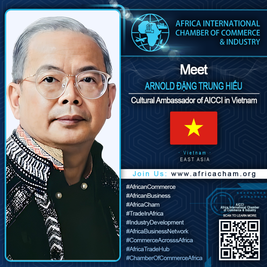 AICCI Appoints Arnold Đặng Trung Hiếu as Cultural Ambassador in Vietnam