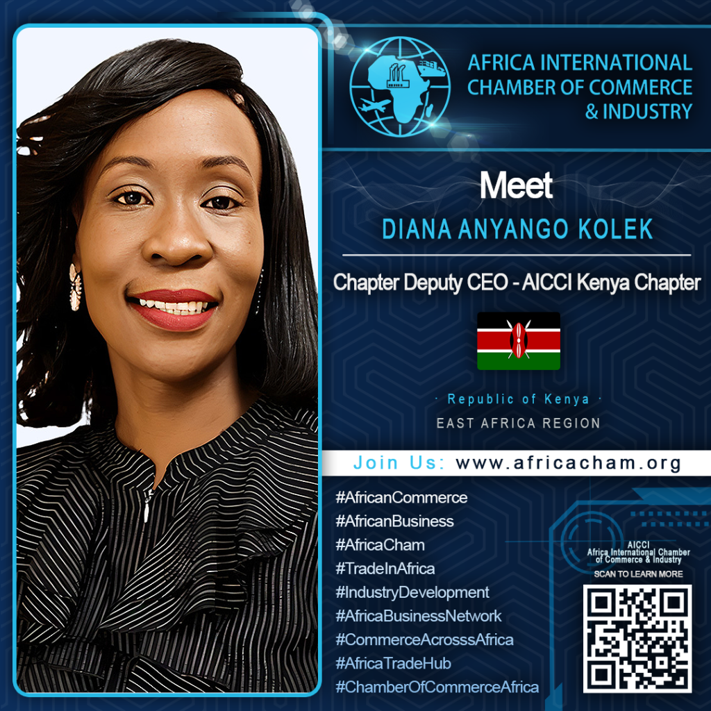 AICCI Appoints Diana Anyango Kolek as Kenya Chapter Deputy CEO
